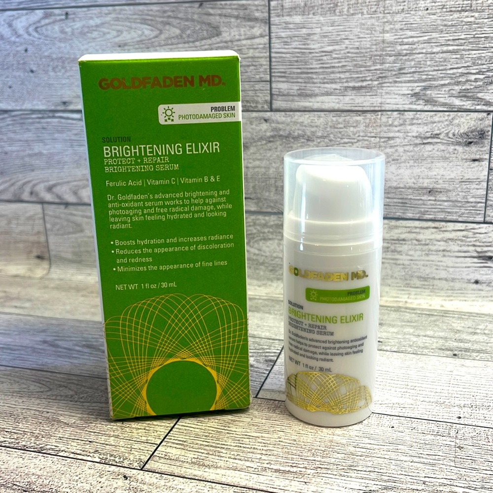Goldfaden MD brightening elixir protect & repair brightening serum